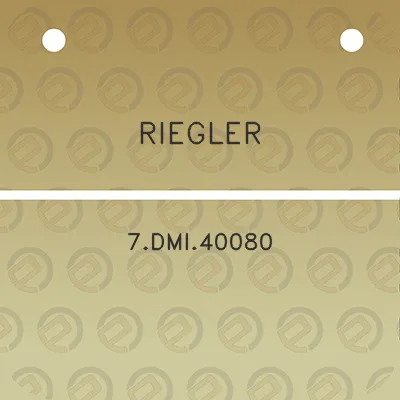 riegler-7dmi40080