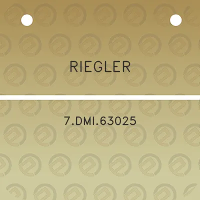 riegler-7dmi63025