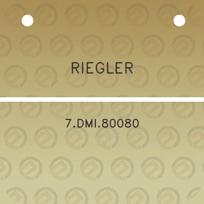 riegler-7dmi80080