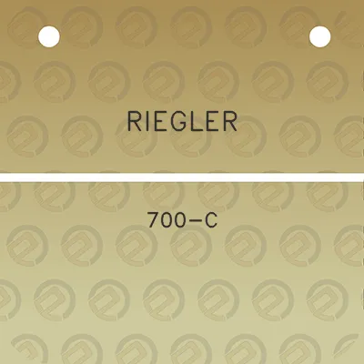 riegler-700-c