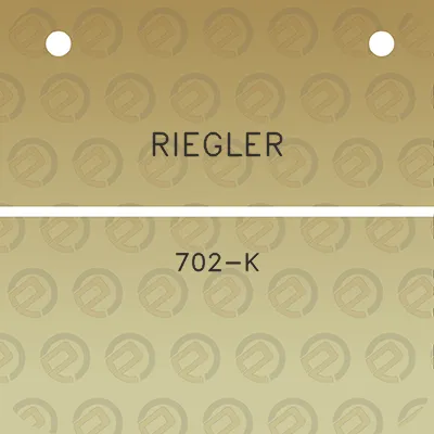 riegler-702-k