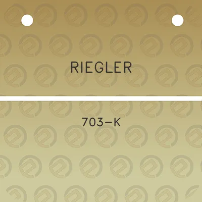 riegler-703-k