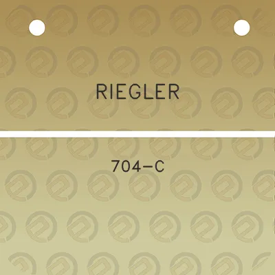 riegler-704-c