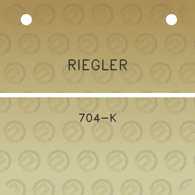 riegler-704-k