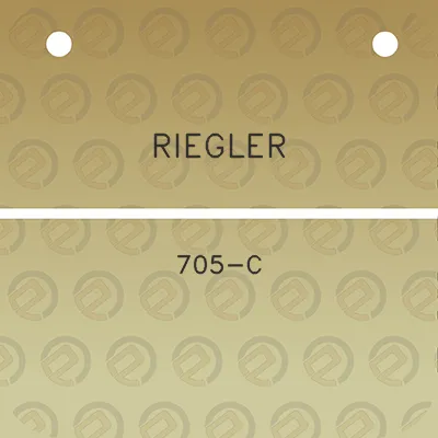 riegler-705-c