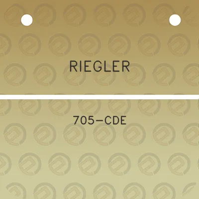 riegler-705-cde