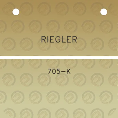 riegler-705-k