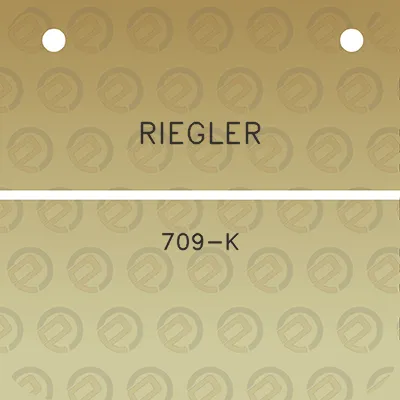 riegler-709-k