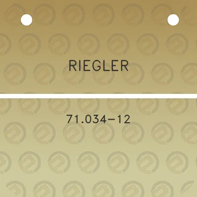 riegler-71034-12