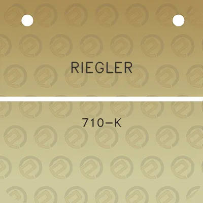 riegler-710-k