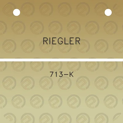 riegler-713-k