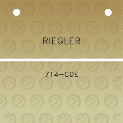 riegler-714-cde