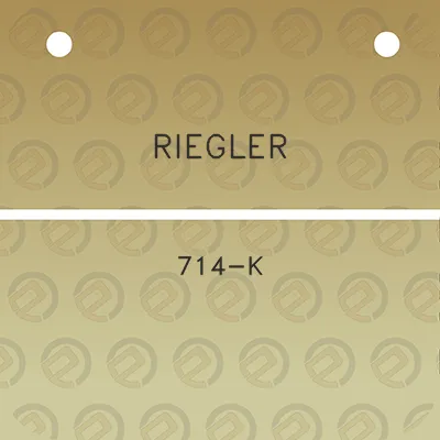 riegler-714-k