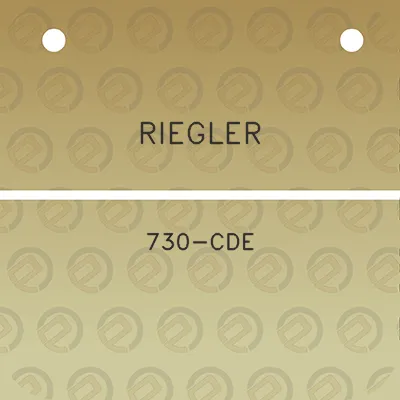 riegler-730-cde