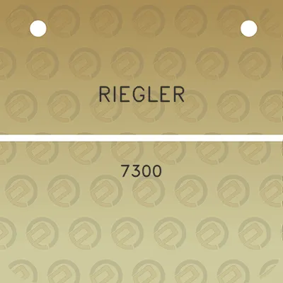 riegler-7300