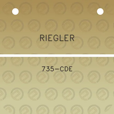 riegler-735-cde