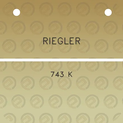 riegler-743-k