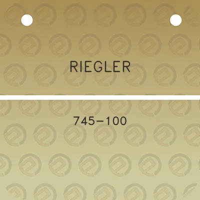 riegler-745-100