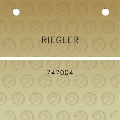 riegler-747004