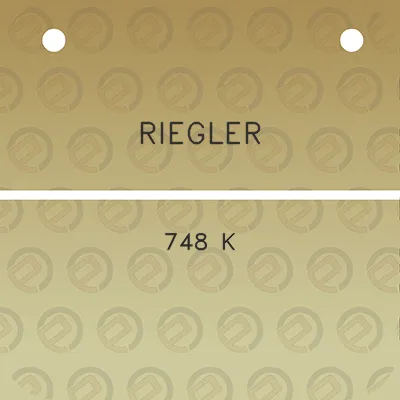 riegler-748-k