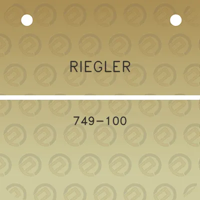 riegler-749-100