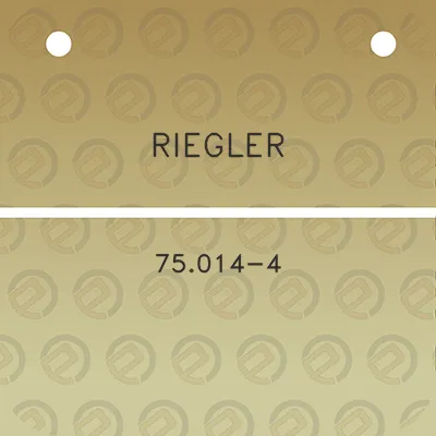 riegler-75014-4