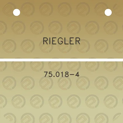 riegler-75018-4