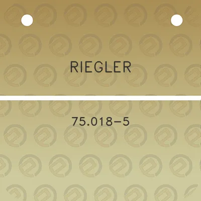 riegler-75018-5