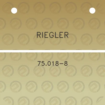 riegler-75018-8