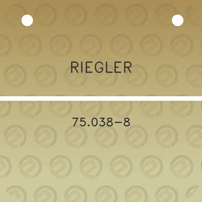 riegler-75038-8