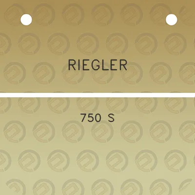 riegler-750-s