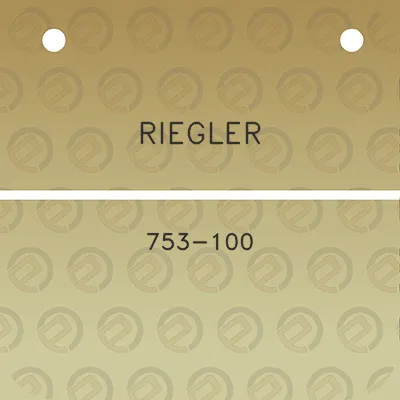 riegler-753-100