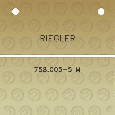 riegler-758005-5-m