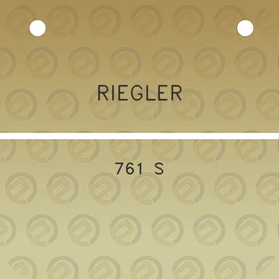 riegler-761-s