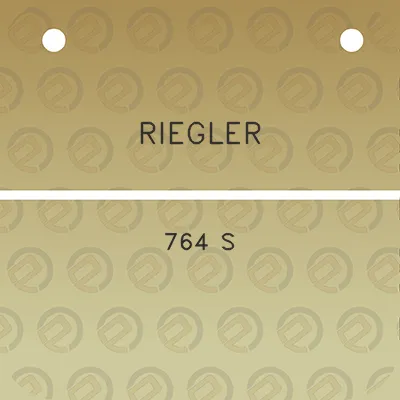 riegler-764-s