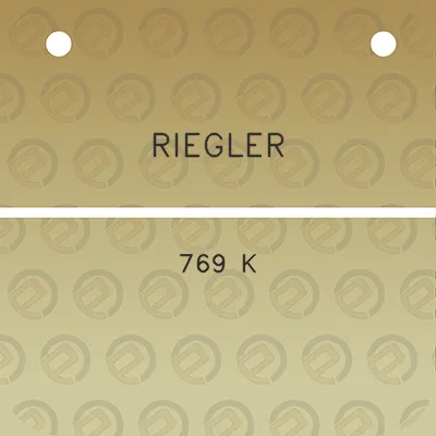 riegler-769-k