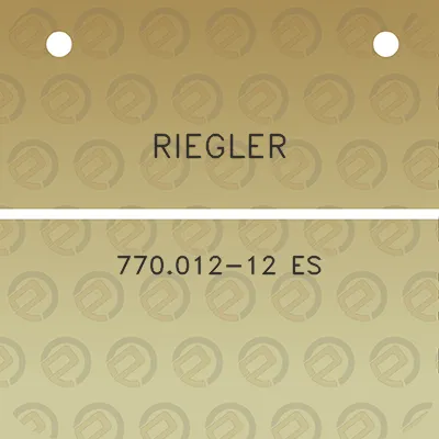 riegler-770012-12-es