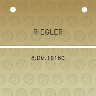 riegler-8dm16160