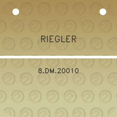 riegler-8dm20010