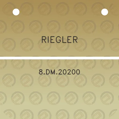 riegler-8dm20200