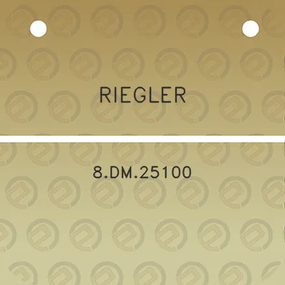 riegler-8dm25100