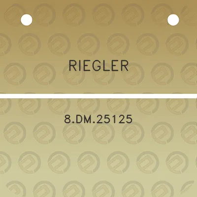 riegler-8dm25125