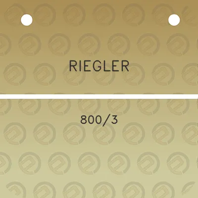 riegler-8003