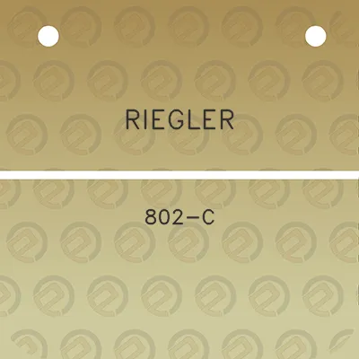 riegler-802-c