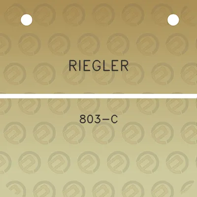 riegler-803-c