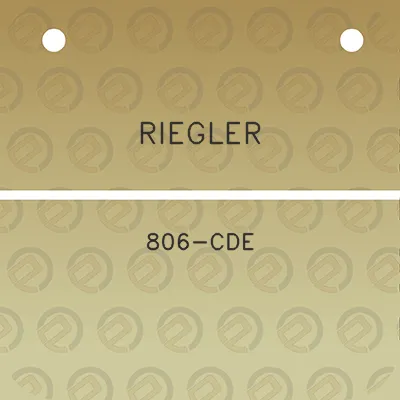 riegler-806-cde