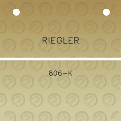 riegler-806-k