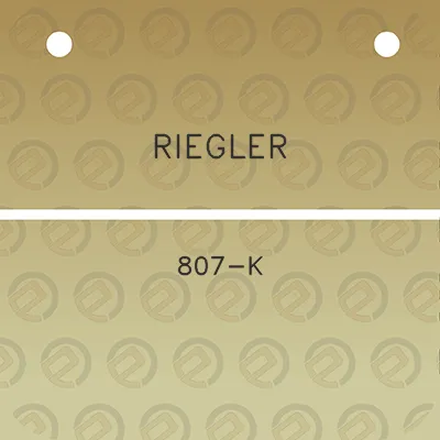 riegler-807-k