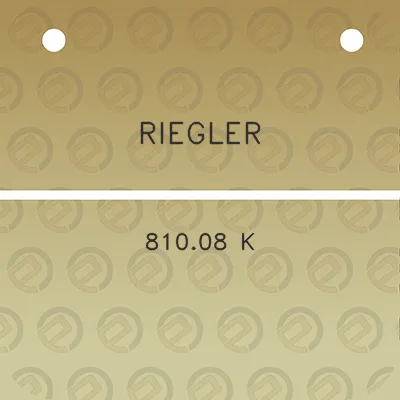 riegler-81008-k