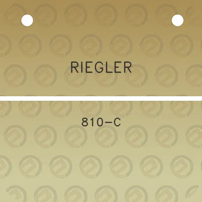 riegler-810-c